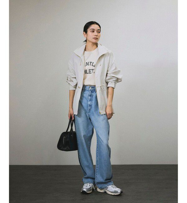 SALON adam et rope'「【WEB限定】リップストップフードブルゾン/スタンドカラーマウンテンパーカー［軽量］」|ブルゾン・スタジャン|