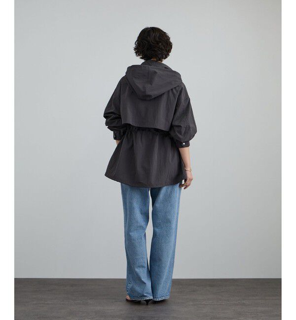 SALON adam et rope'「【WEB限定】リップストップフードブルゾン/スタンドカラーマウンテンパーカー［軽量］」|ブルゾン・スタジャン|