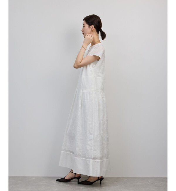 ROPE「コットンエンブロイダリーレースワンピース」|ワンピース|