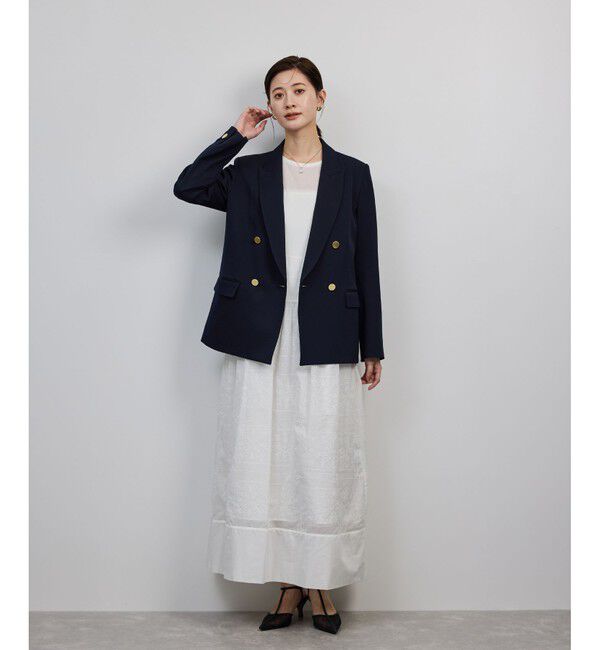 ROPE「コットンエンブロイダリーレースワンピース」|ワンピース|