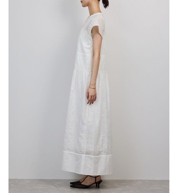 ROPE「コットンエンブロイダリーレースワンピース」|ワンピース|