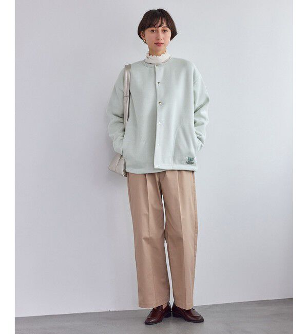 Rope&rsquo;Picnic「【DISCUS ATHLETIC/ディスカスアスレチック】裏シャギーボンディングノーカラージャケット」|カーディガン|