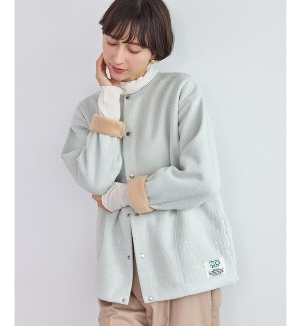 Rope&rsquo;Picnic「【DISCUS ATHLETIC/ディスカスアスレチック】裏シャギーボンディングノーカラージャケット」|カーディガン|