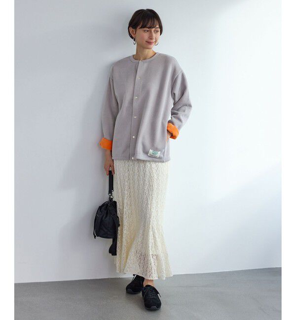 Rope&rsquo;Picnic「【DISCUS ATHLETIC/ディスカスアスレチック】裏シャギーボンディングノーカラージャケット」|カーディガン|