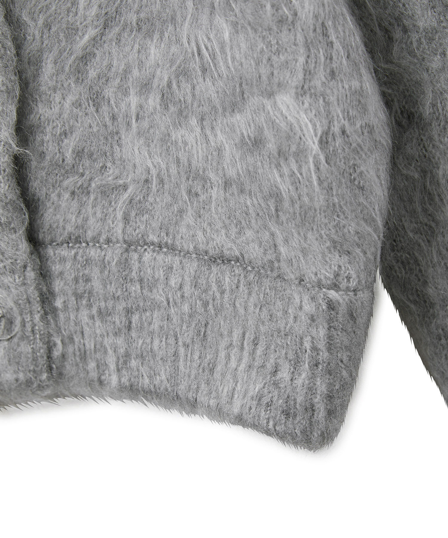 ADAM ET ROPE'「シャギーカーディガン」|カーディガン|