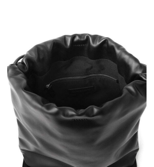 ADAM ET ROPE'「【サステナブル】アーティフシャルレザー巾着バッグ」|ショルダー・メッセンジャー|