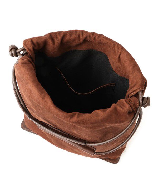 ADAM ET ROPE'「【サステナブル】アーティフシャルレザー巾着バッグ」|ショルダー・メッセンジャー|