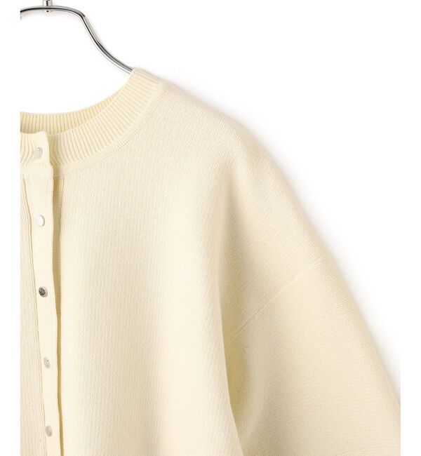 ADAM ET ROPE'「【サステナブル】2WAYスウェットニットカーディガン」|カーディガン|