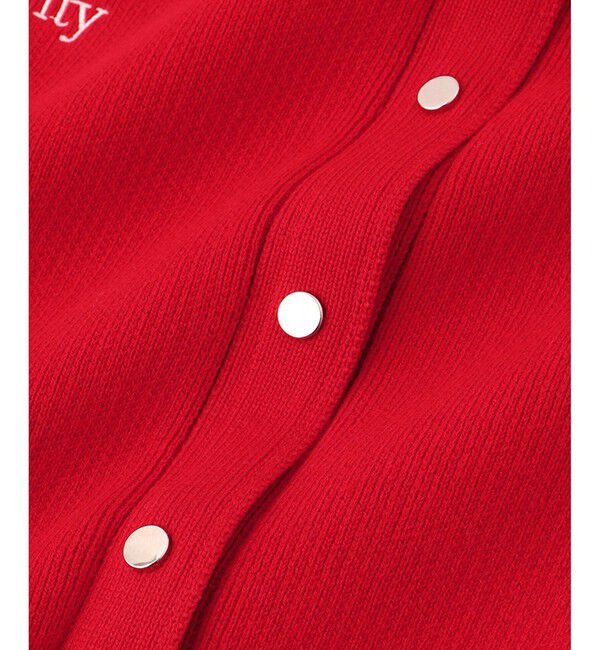 ADAM ET ROPE'「【サステナブル】2WAYスウェットニットカーディガン」|カーディガン|