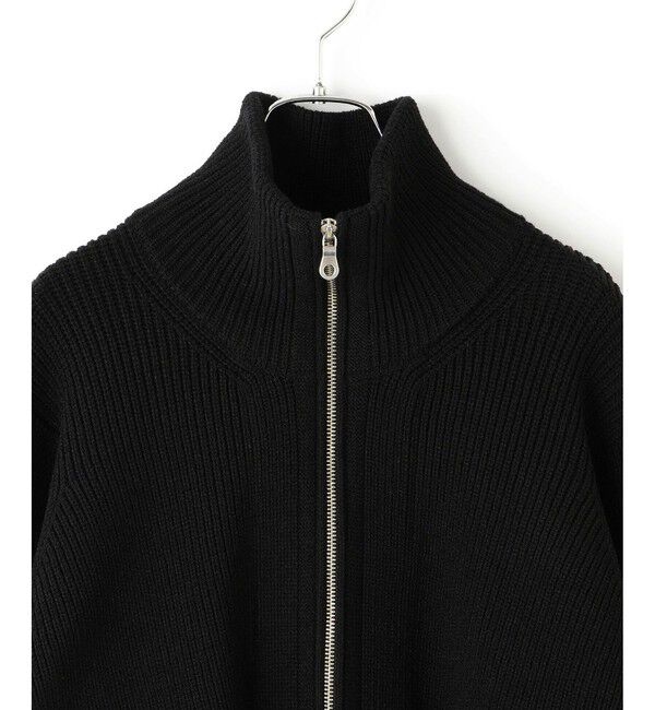 ADAM ET ROPE'「【WEB限定】・【サステナブル】ミックスヤーンジップカーディガン」|カーディガン|