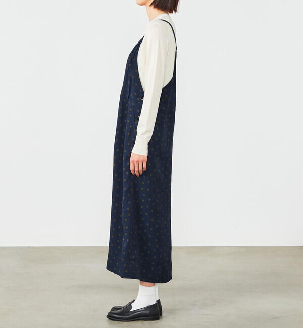 LE GLAZIK「LE GLAZIK | ツイルプリント サロペットスカート WOMEN」|その他|