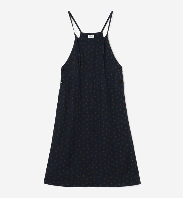 LE GLAZIK「LE GLAZIK | ツイルプリント サロペットスカート WOMEN」|その他|