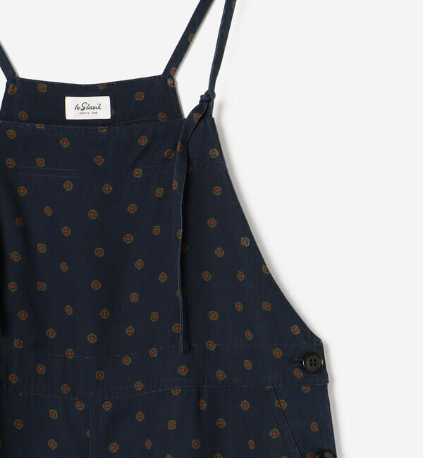 LE GLAZIK「LE GLAZIK | ツイルプリント サロペットスカート WOMEN」|その他|