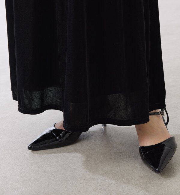  「ベロアキャミワンピース」|ワンピース|