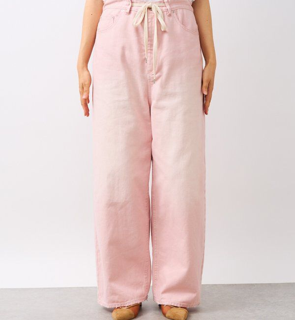  「【遊び心をプラス】ドロストカラーパンツ」|チノ|