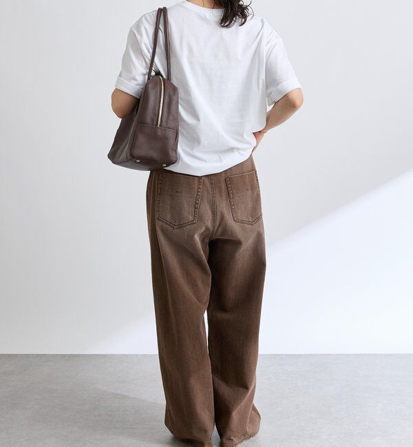  「【遊び心をプラス】ドロストカラーパンツ」|チノ|