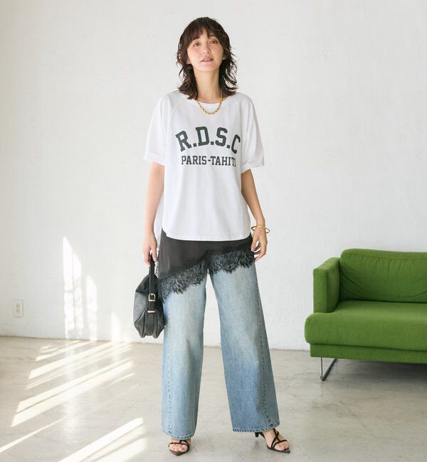  「予約【A・MONN(アモン)】addフロントナローデニム」|デニム|