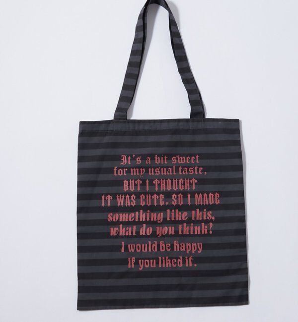  「【WEB限定】アソートメッセージロゴトートバッグ」|トートバッグ|