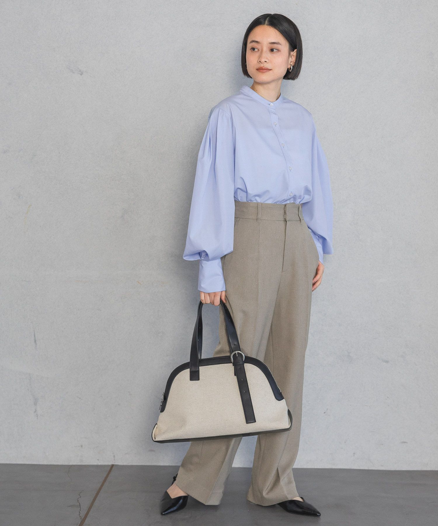 A part by 「バイカラーキャンバストート」|トートバッグ|