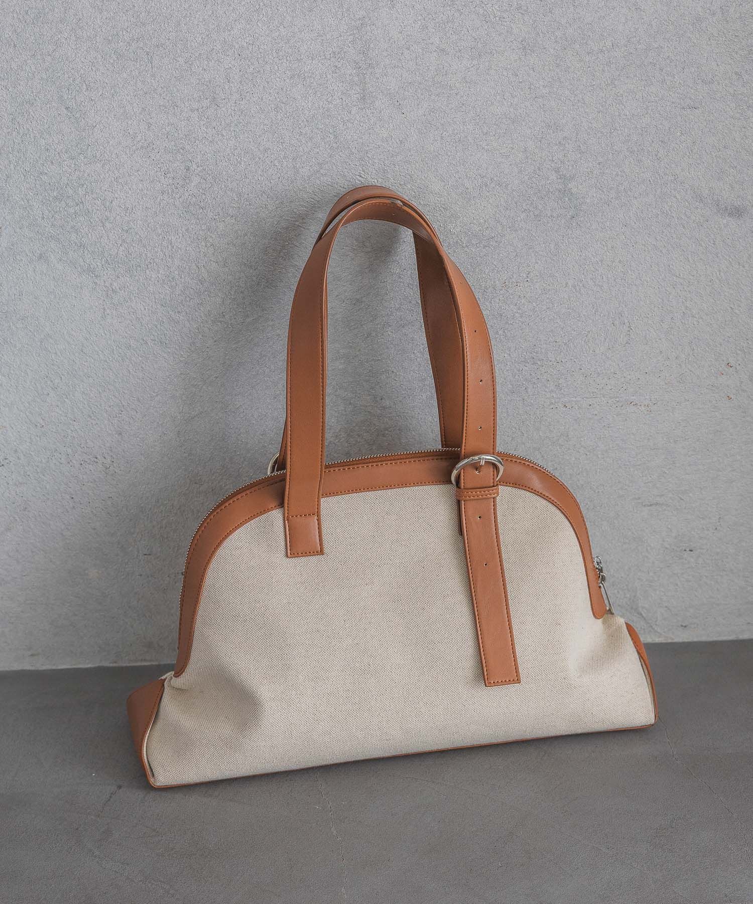 A part by 「バイカラーキャンバストート」|トートバッグ|ブラウン