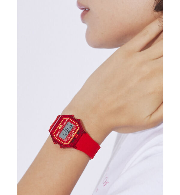 Rouge vif「【ICE-WATCH / アイスウォッチ】ICE DIGIT RETRO / 腕」|腕時計|レッド