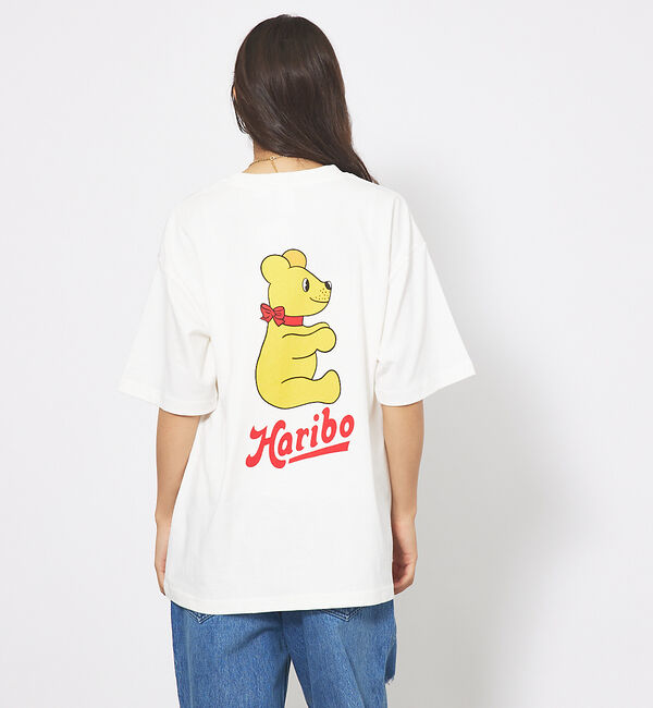 Rouge vif「【DISCUS/ディスカス】DISCUS&times;HARIBOコラボTシャツ　半袖/ハリ」|Tシャツ・カットソー|