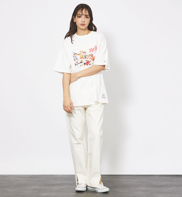 Rouge vif「【DISCUS/ディスカス】DISCUS&times;HARIBOコラボTシャツ　半袖/ハリ」|Tシャツ・カットソー|