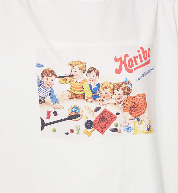 Rouge vif「【DISCUS/ディスカス】DISCUS&times;HARIBOコラボTシャツ　半袖/ハリ」|Tシャツ・カットソー|