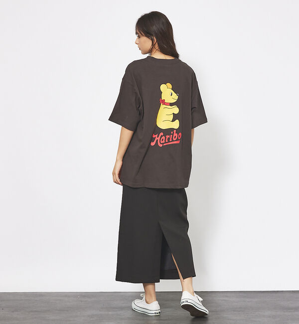 Rouge vif「【DISCUS/ディスカス】DISCUS&times;HARIBOコラボTシャツ　半袖/ハリ」|Tシャツ・カットソー|