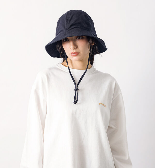 Rouge vif「【RUBEN / ルーベン】リネンチューリップハット / UV CUT / 接触」|その他|