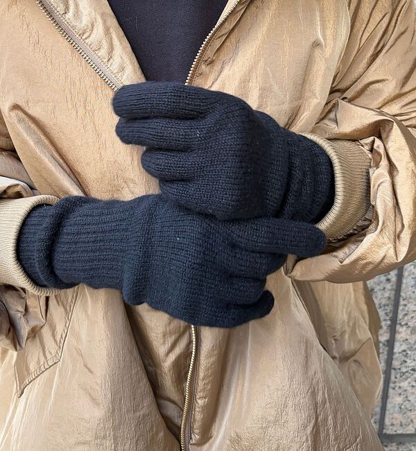 Rouge vif「【WILLIAM BRUNTON/ウィリアム ブラントン】ロングリブ カーフグロ」|手袋|