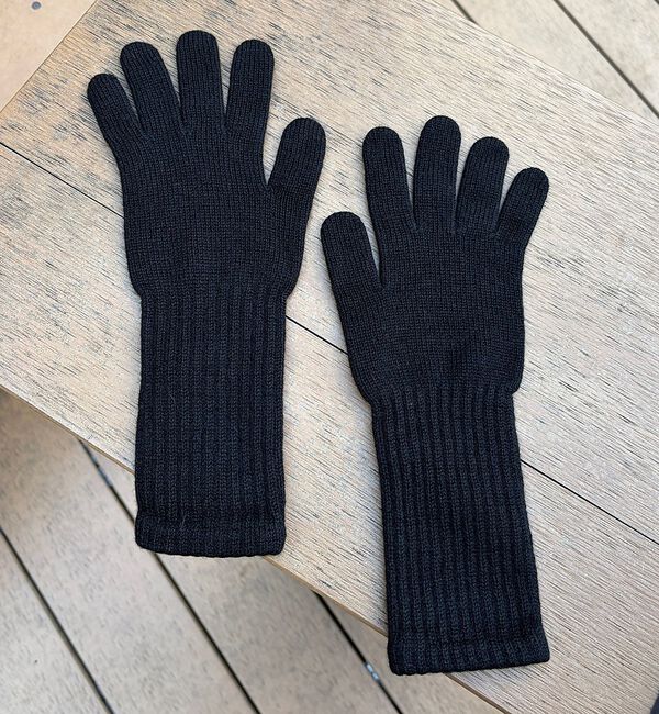 Rouge vif「【WILLIAM BRUNTON/ウィリアム ブラントン】ロングリブ カーフグロ」|手袋|