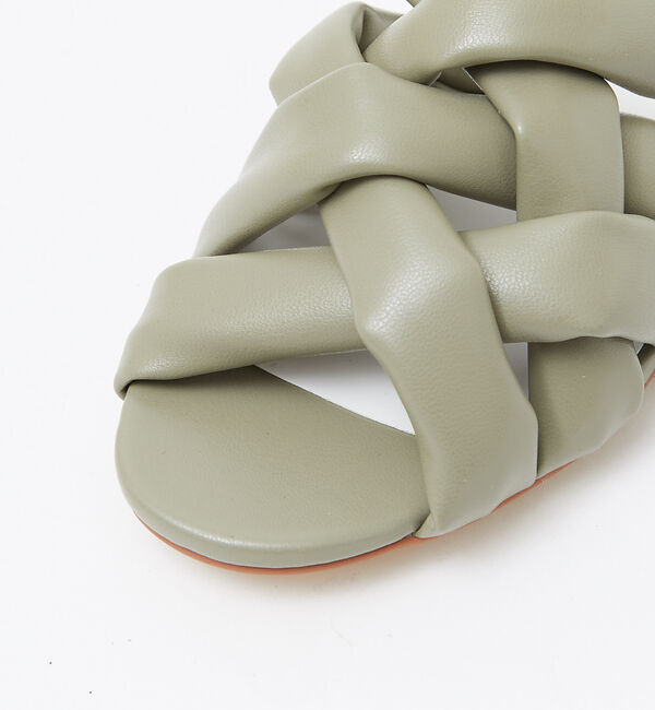 AU BANNISTER「【LAROUTE】クッションメッシュサンダル」|サンダル|