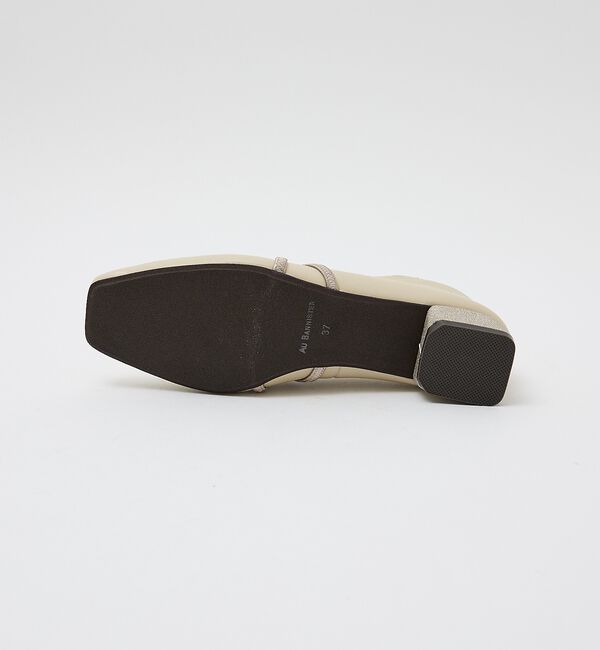 AU BANNISTER「ストラップソフトレザーフラットパンプス」|その他|