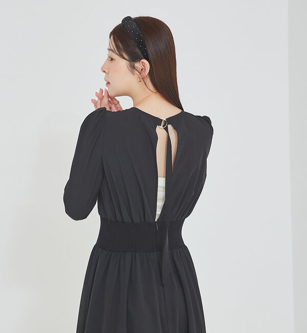 SELFIST「ウエストリブバルーンワンピース」|ワンピース|