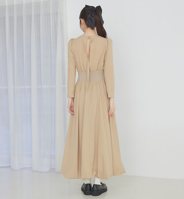 SELFIST「ウエストリブバルーンワンピース」|ワンピース|