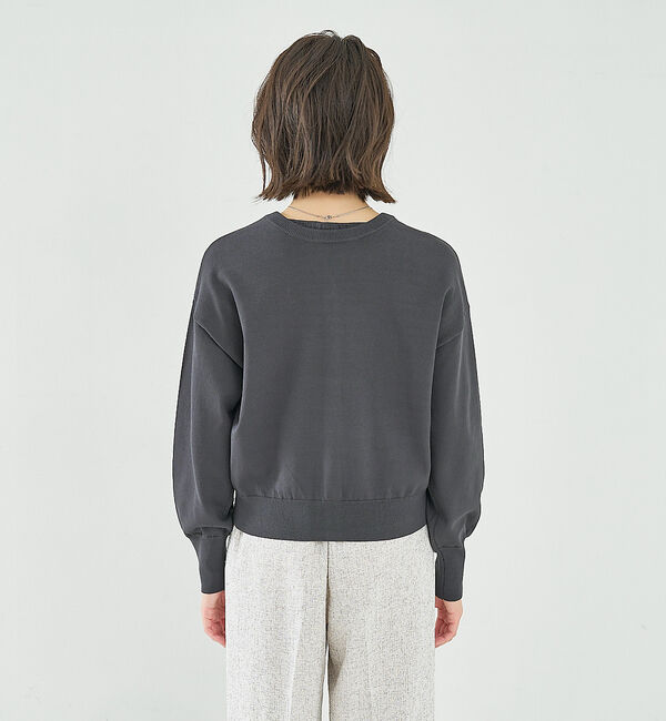 abahouse mavie「【アンサンブル対応】麻タッチキーネック2WAYカーデ」|カーディガン|