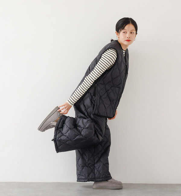 abahouse mavie「MEI FUR MOCCASIN SHOES」|モカシン|