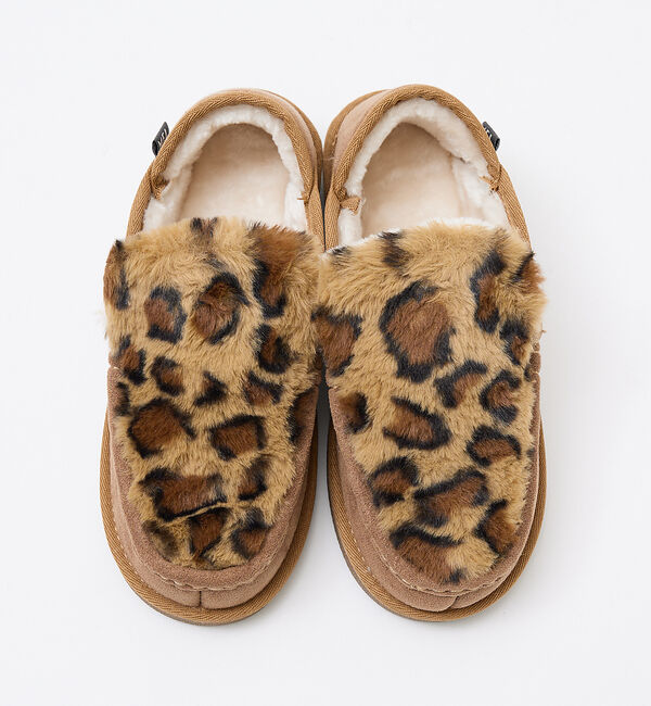 abahouse mavie「MEI FUR MOCCASIN SHOES」|モカシン|