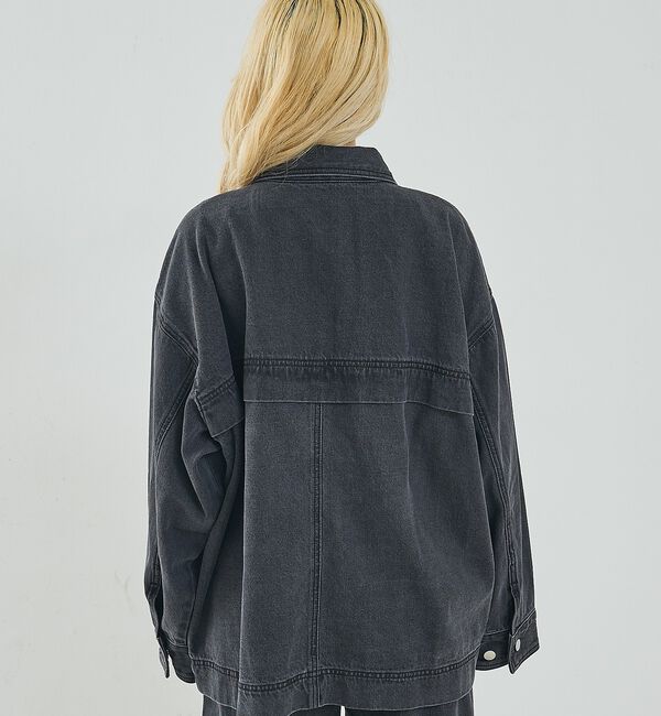 NOMINE「【セットアップ対応】オーバーサイズ デニム ジャケット / カバーオール」|その他|