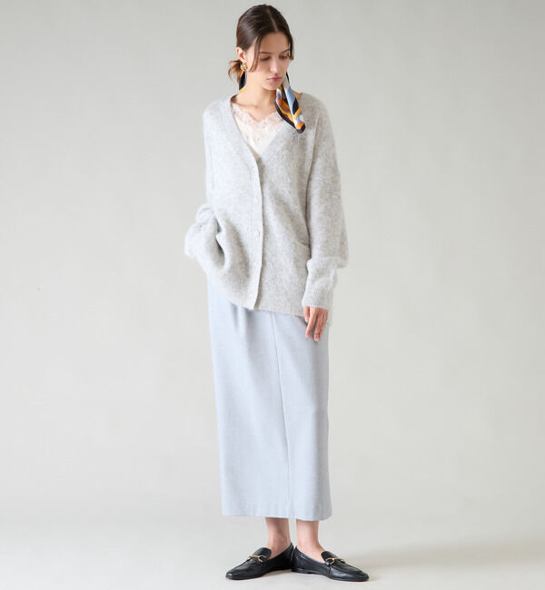TIARA「アルパカMIXカーディガン」|カーディガン|