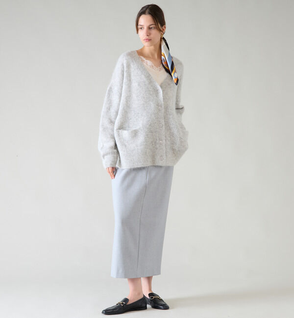 TIARA「アルパカMIXカーディガン」|カーディガン|