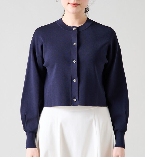 TIARA「シルバーボタンカーディガン」|カーディガン|