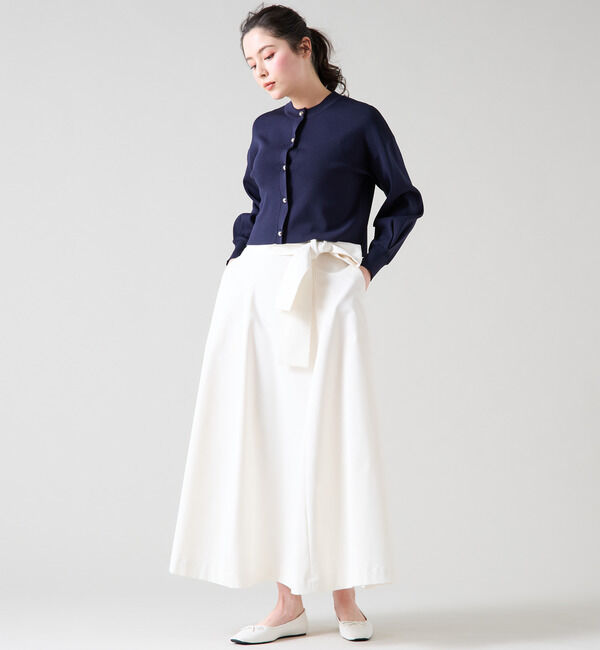 TIARA「シルバーボタンカーディガン」|カーディガン|