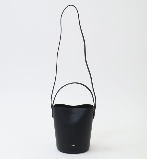TIARA「【YAHKI/ヤーキ】バケツ型バッグ（YH-672V）」|トートバッグ|ブラック