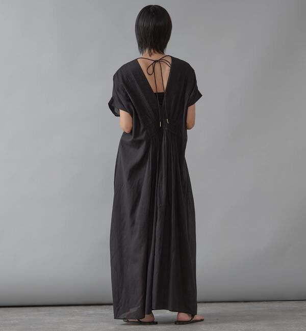 Liesse「【インド生産】ピンタックワンピース」|ワンピース|