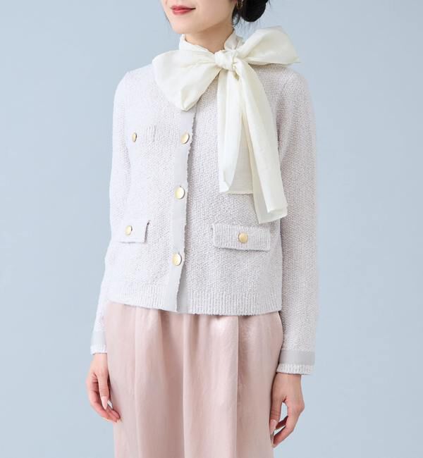 Liesse「ニットジャケット」|カーディガン|