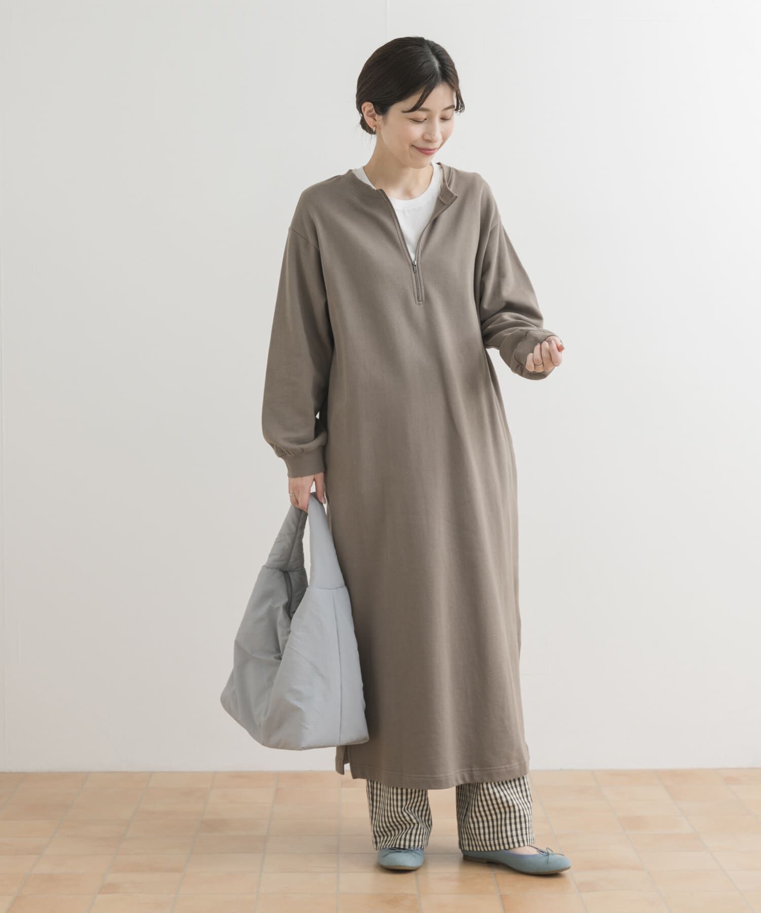 URBAN RESEARCH DOORS「Mini Lining One Piece」|ワンピース|