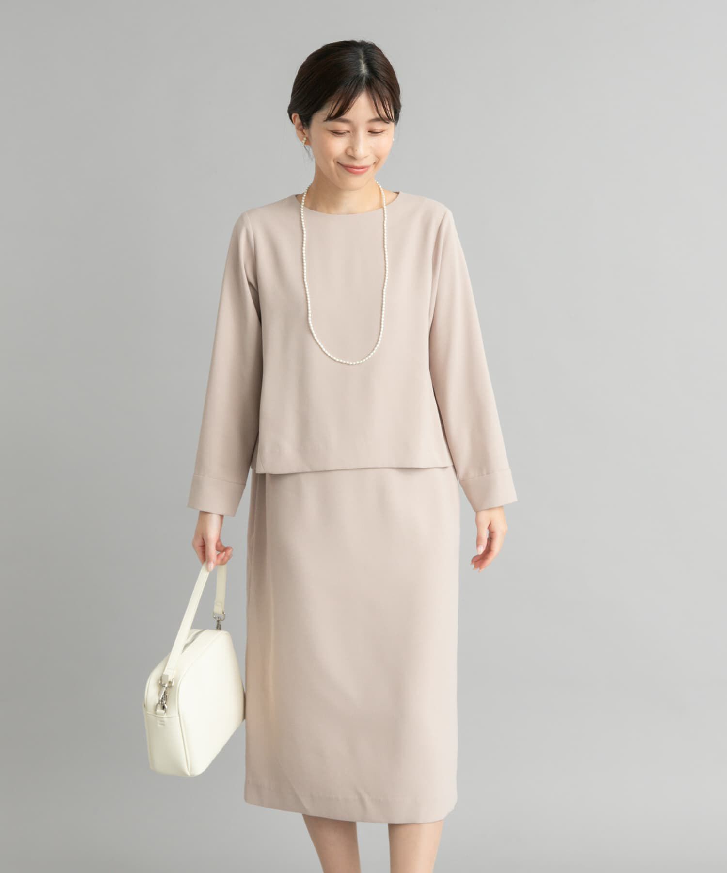 URBAN RESEARCH DOORS「レイヤードワンピース」|ワンピース|