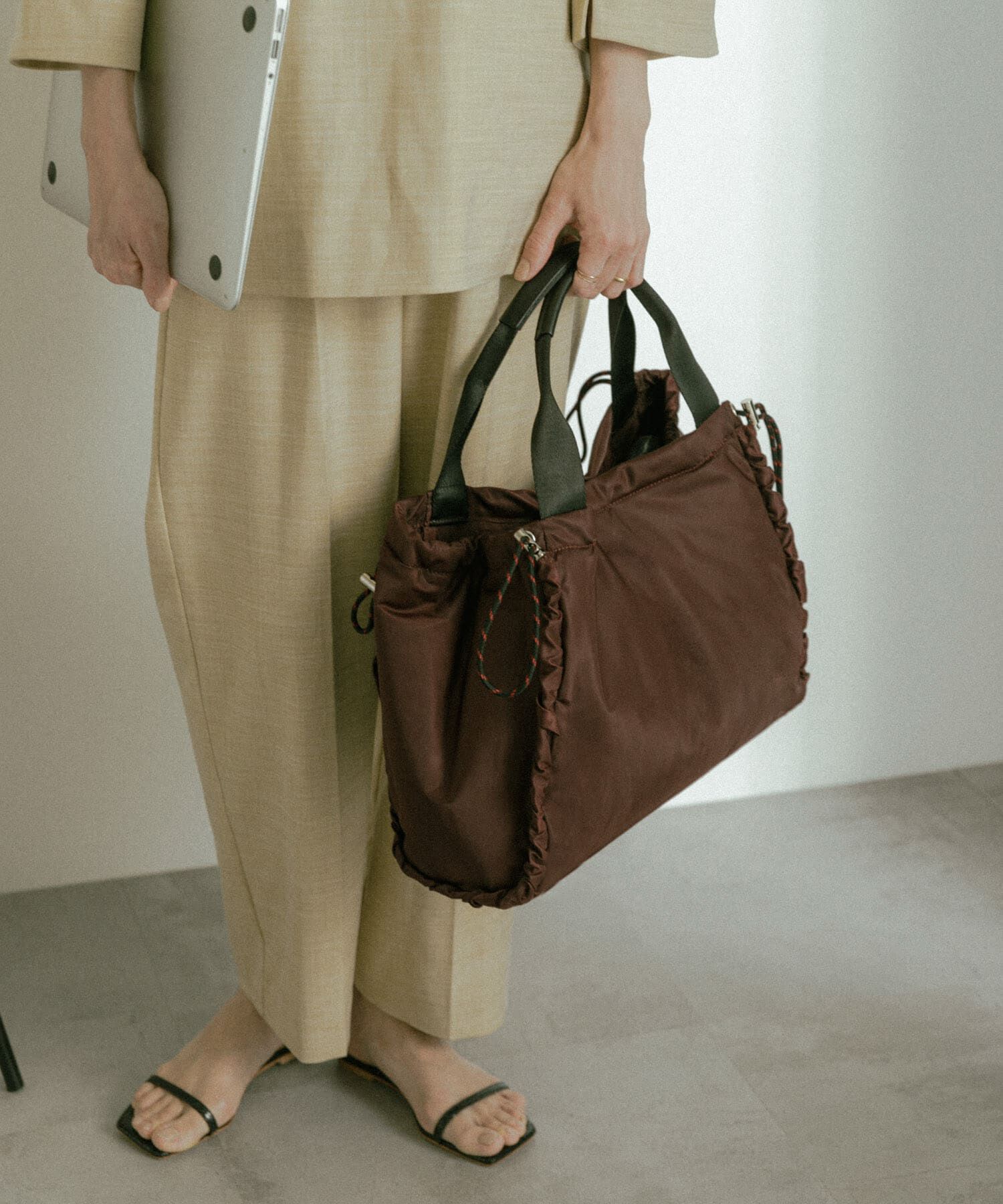 RODE SKO「hun RODESKO　『A4対応』Code コードトートバッグ」|トートバッグ|